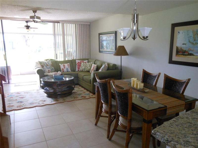 Living/dining area