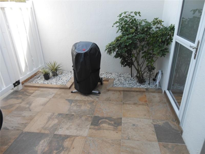 Front patio area