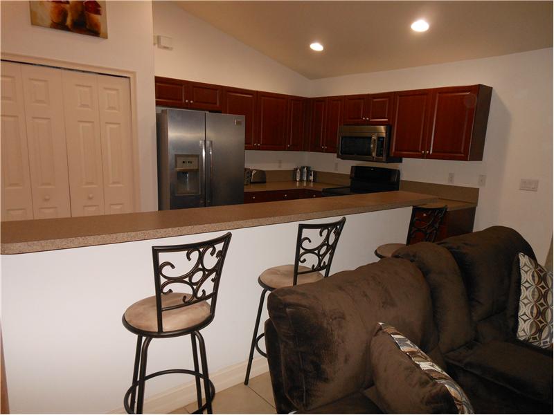 Kitchen with Pantry and Breakfast Bar