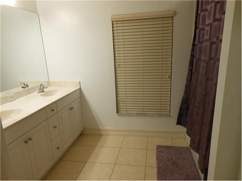 Master Bath with double Sinks and Shower