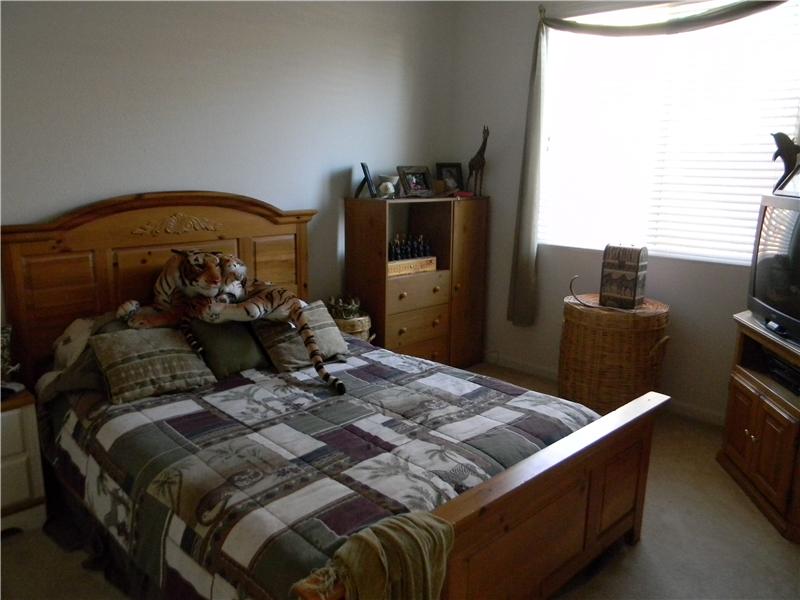 This is one of the bedrooms downstairs