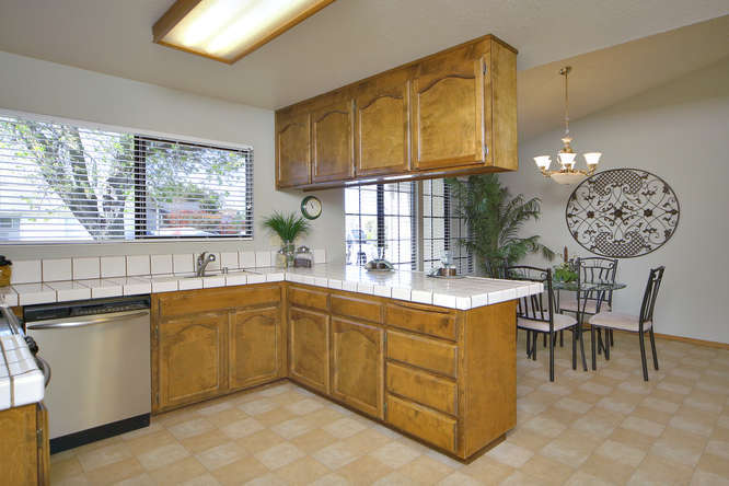 Pantry closet in Kitchen