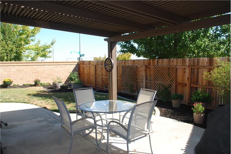 Shaded Covered Patio