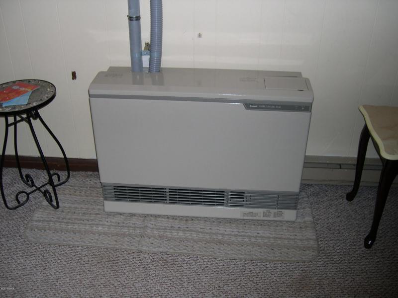 LOWER LEVEL VENTED GAS HEATER