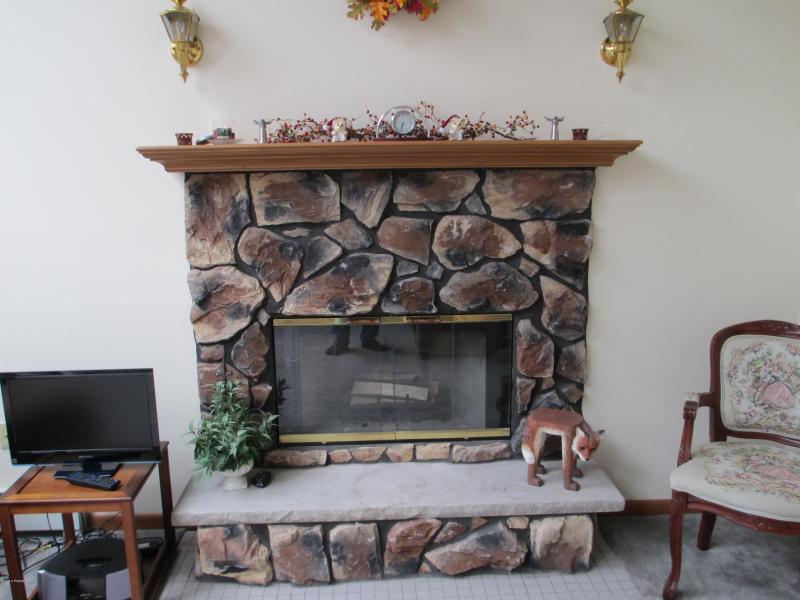 BEAUTIFUL FIREPLACE 