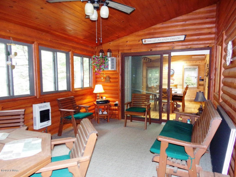 All Season Room Looking Into House