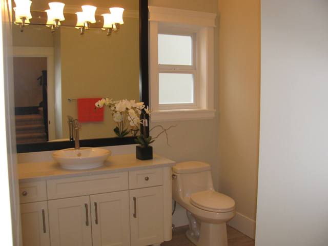 Powder room on the main floor