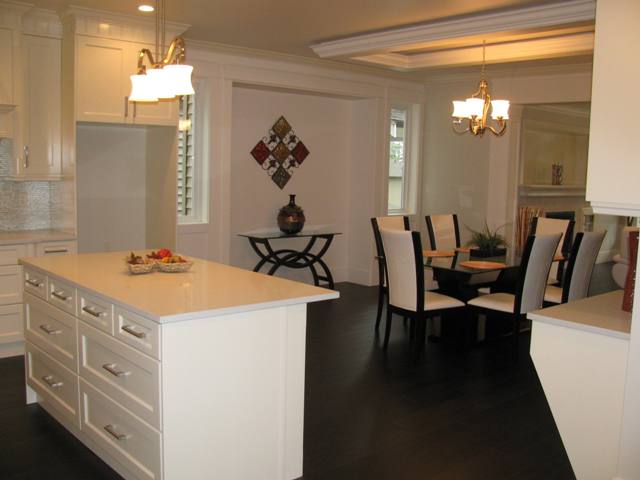 Kitchen leading into the dining area