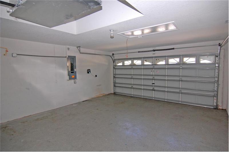 Large Finished, Attached Garage