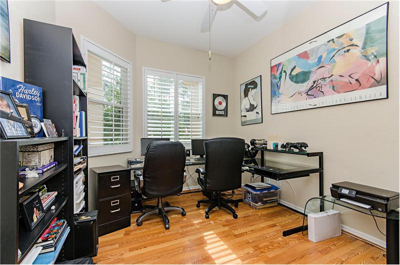 sunny den or office