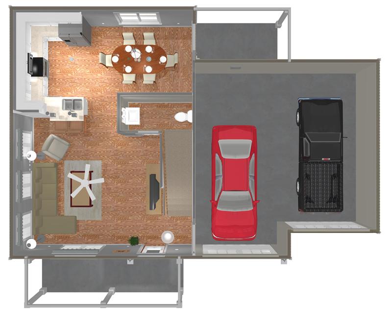 The Madison First Floor View