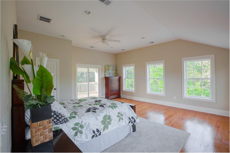 upstairs 4th bedroom and private porch