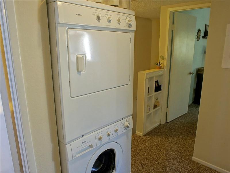 Washer Dryer Upper Level Hallway