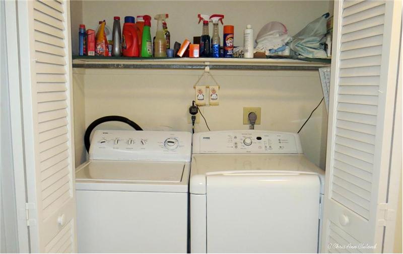Laundry Area is on bedroom level