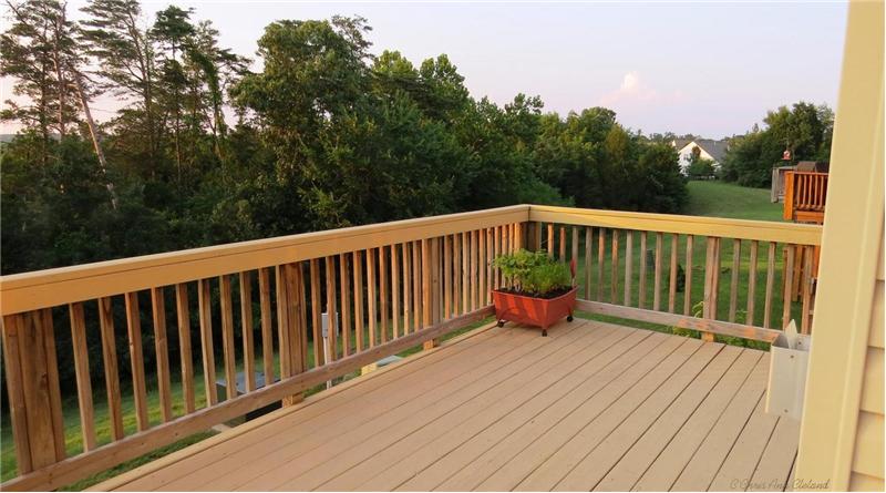 Wood Deck with Great Views