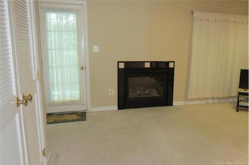 Gas Freplace in Basement Recreation Room