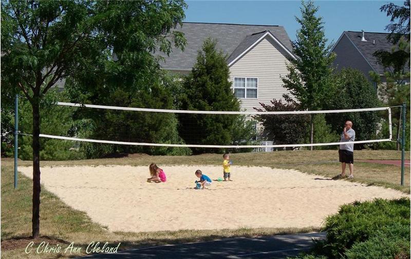 Volleyball Court at Claryebrook Park