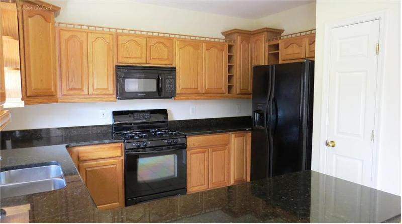 Kitchen has Pantry and Gas Range