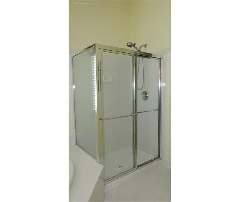 Stall Shower in Master Bathroom