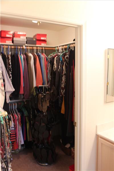 Master Walk-in Closet