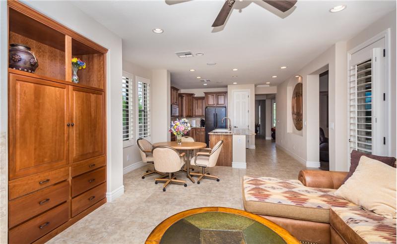Family Room Dining Kitchen