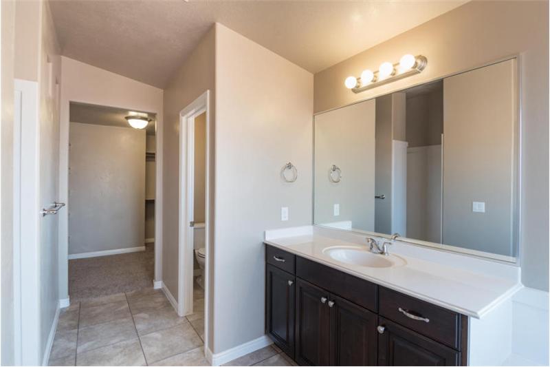 Main Bathroom Marble Counter Tops 