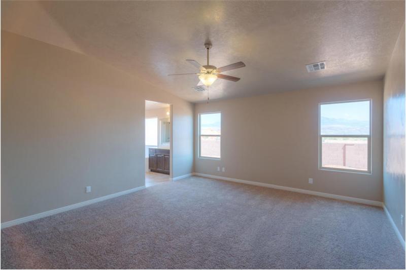 Master Bedroom with Upgraded Paint and Carpets 