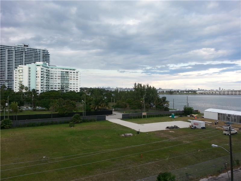 North view from back of apt.